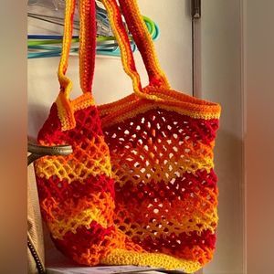 Hand crafted - Phoenix Rising Crochet bag
